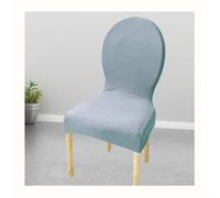 Stylish Beige Dining Chairs Set of 2 - Comfortable Fabric Side Chairs with Wooden Legs Padded Modern Design for Kitchen Dining Room & Living Room Decor