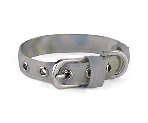 Stylish Black and White Horses Running Dog Collar with Stainless Steel Buckle Lightweight Cute Printed Cat Collar Adjustable Pet Collars for Small Medium Large Dogs and Cats