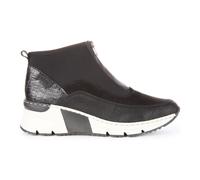 Stylish Black Ankle Boots - female - Rieker - Ankle Boots - Black - 8 UK - Shoes 8 UK