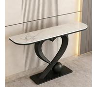 Stylish Black Console Table for Entryway & Living RoomRectangular Metal Sofa Table Behind Couch Modern Design 47.2"x11.8"x33.5"Perfect for Home Decor & rage