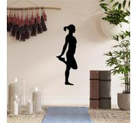 Stylish Black Decorative Metal Wall Accessory, 21 x 60 cm, 100% Metal, 1.5 mm Thickness, Perfect for Modern Home Decor & Unique Wall Art