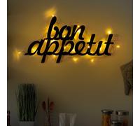 Stylish Black Decorative Metal Wall Accessory, 30 x 50 cm, 1.5 mm Thick, Easy Installation, IP20 Rated, Perfect for Modern Home Decor