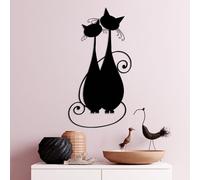 Stylish Black Decorative Metal Wall Accessory, 30 x 60 cm, 100% Metal, 1.5 mm Thickness, Perfect for Modern Home Decor & Unique Wall Art