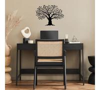 Stylish Black Decorative Metal Wall Accessory, 36 x 50 cm, 100% Metal, 1.5 cm Thickness, Perfect for Modern Home Decor & Unique Wall Art
