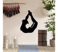 Stylish Black Decorative Metal Wall Accessory, 38 x 50 cm, 100% Metal, 1.5 mm Thickness, Perfect for Modern Home Decor & Unique Wall Art