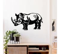 Stylish Black Decorative Metal Wall Accessory, 39 x 70 cm, 100% Metal, 1.5 mm Thick, Lightweight & Easy to Hang, Perfect for Modern Decor