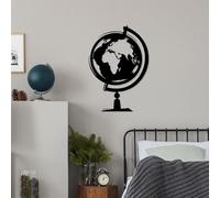 Stylish Black Decorative Metal Wall Accessory, 44 x 70 cm, 100% Metal, 1.5 mm Thick, Lightweight & Easy to Hang, Perfect for Modern Decor