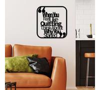 Stylish Black Decorative Metal Wall Accessory, 50 x 50 cm, 100% Metal, 1.5 mm Thickness, Lightweight (0.98 kg), Perfect for Modern Home Decor