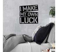 Stylish Black Decorative Metal Wall Accessory, 50 x 50 cm, 100% Metal, 1.5 mm Thickness, Lightweight 1.47 kg, Perfect for Modern Home Decor