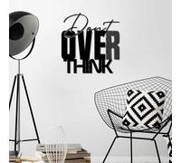 Stylish Black Decorative Metal Wall Accessory, 52 x 54 cm, 100% Metal, 1.5 mm Thickness, Lightweight 1.27 kg, Perfect for Modern Home Decor