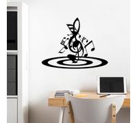 Stylish Black Decorative Metal Wall Accessory, 54 x 70 cm, 100% Metal, 1.5 mm Thick, Lightweight & Easy to Hang, Perfect for Modern Decor