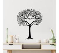 Stylish Black Decorative Metal Wall Accessory, 59 x 70 cm, 100% Metal, 1.5 mm Thick, Lightweight & Easy to Hang, Perfect for Modern Decor