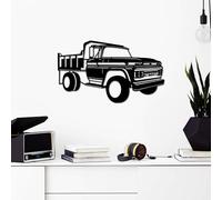 Stylish Black Decorative Metal Wall Accessory, 60 x 35 cm, 100% Metal, 1.5 mm Thickness, Lightweight (0.795 kg), Perfect for Modern Home Decor