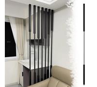 Stylish Black Room Divider Column 40300 cm, Temporary Wall for Living Room/Office, Modern Square Design, Versatile Home Decoration, Elegant Space Separator.