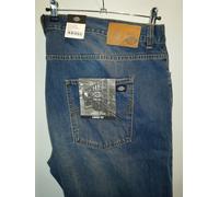 Stylish BNWT Mid-blue denim jeans by Dickies Pensacola W48 L34 rrp £75