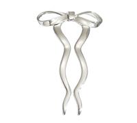 Stylish Bowknot Hairpin Bridal Festives Headpiece Wedding Ceremony Hair Stick For Long Hair And Elegant Bun Styles