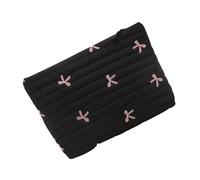 Stylish Bowknot Makeup Storage Case Functional Bowknot Beauty Bag Portable Makeup Pouches Suitable for Gym and Travel