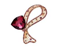 Stylish Bows Brooch Mothers Sisters Friend Birthdays Holidays Alloy Pin Elegant Clothing Accessory Gift Brooch