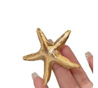 Stylish Brooch Multifuntional Accessory Beautiful Starfishes Pin Starfishes Brooch Perfect for Fashion Enthusiasts Present Fashion Starfishes Accessory