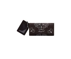 Stylish Brown Women Wallet- female- Desigual- Wallets & Cardholders- Brown- ONE SIZE- Accessories ONE SIZE