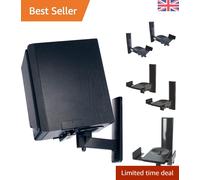 Stylish BT77 Ultragrip Pro Wall Speaker Mounts - Set of 2 with No Visible Screws