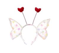 Stylish Butterfly Hairband With Love Heart Designs Great For Fashionable Women Of Various Occasion Festival Headpiece