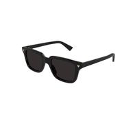 Bottega Veneta BV1363S 001 Unisex Sunglasses Acetate Black Grey Squared