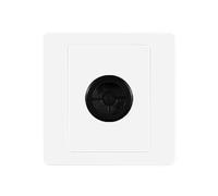 Stylish Cable Management Cover Plate Modern Decorative Panel with Wire Concealer Stylish Outlet Cover for 86 Type Socket Cable Management Panel Furniture Hardware Outlet Decoration Wire Plate