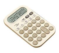 Stylish Candy Calculator with 12Digit Display, Comfortable Round Keypad Calculator for Girls, Women, and Ladies Human Voices