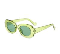 Stylish Candy-colored Oval Sunglasses UV400 Protection Sun Glasses For Men And Women Trendy
