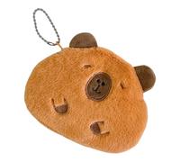 Stylish Capybara Themed Plush Coin Bag Portable Organized Pouches Multifunctional Money Purse for Adults and Kids Student Coin Holder