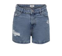 Stylish Casual Shirt for Men - female - ONLY - Denim Shorts - Blue - S - Shorts S