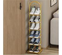 Stylish Cat Ear Shoe Rack - 6-Tier Vertical for Hallway & Outdoor - Space-Saving Storage Solution for Shoes - Functional & Chic Home Decor.