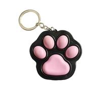 Stylish Cat Paw Keychain Soft Press Toy For Adults Students Anxious Relief Sturdy Plastic Keyring Gift Multifunctional Stress Relief Toy A03