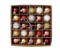 Stylish Christmas Ball Set of 25 for Enhancing For your Seasonal Decor (A)