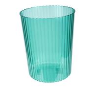 Stylish Clear Trash Can - Thickened Transparent Waste Basket for Bathroom, Living Room, Office - Practical Storage Solution, Easy to Clean, High Capacity, Modern Design