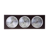 Stylish Climate Gauge Professional Weather Meter Wall Mounted Meteorological Instrument for Pressure Temperature Research Institutions