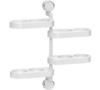 Stylish Compact Umbrella Stand with 4 Slots & Removable Drip Tray - Space-Saving Walking Cane Storage for Home Office or Entryway