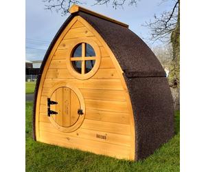 STYLISH COOP HEN HOUSE POULTRY ARK RABBIT HUTCH RUN NEW DOME LIMITED EDITION
