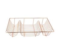 Stylish Copper Wire Finish Dish Drainer 49X32Cm