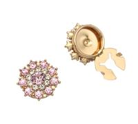 Stylish Corrosion-Resistant Dress Jewelry With Multi-Tone Glass Inserts Lightweight Shirt Enhancer Professional Attire Accessories
