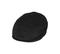 Stylish Cotton Corduroy Flat Cap XPOSED Black L