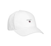 Stylish Cotton Twill Cap, male, Gant, Hats & Caps, White, ONE SIZE, Accessories ONE SIZE