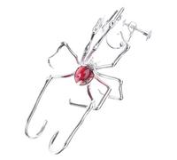 Stylish Crawling Spiders Ear Cuff Sturdy Alloy Materials Portable For Parties Festivals And Street Photography Fashionable Ear Clip