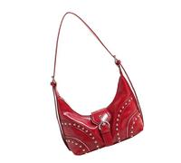 Stylish Crossbody Bag For Women Studded Shoulder Bag Armpit Trendy Dumplings Fashion Handbag Commuting Women Shoulder Studded Crossbody Dumplings Korean Styles Armpit