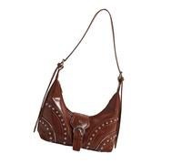 Stylish Crossbody Bag For Women Studded Shoulder Bag Armpit Trendy Dumplings Fashion Handbag Commuting Women Shoulder Studded Crossbody Dumplings Korean Styles Armpit