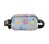 Stylish Crossbody Bag Waist Packs Cute Watermelon Pineapple Lemon Leaves Women Men Teenagers Multipurpose Sling Bag Travel Accessory with Adjustable Strap for Travel Vacation Running, Cute Watermelon