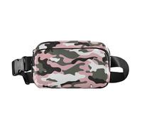 Stylish Crossbody Bag Waist Packs for Women Men Teenagers Water Resistant Crossbody Shoulder Bag with Adjustable Strap for Shopping Sports Work Camouflage Army
