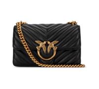 Pinko Shoulder Bag Love One Mini Leather 21 cm Black