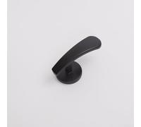 Stylish Curtain Tie Back Wall Hooks, On Drape Holder Hanger with Multiple Color Options (Black 2#)